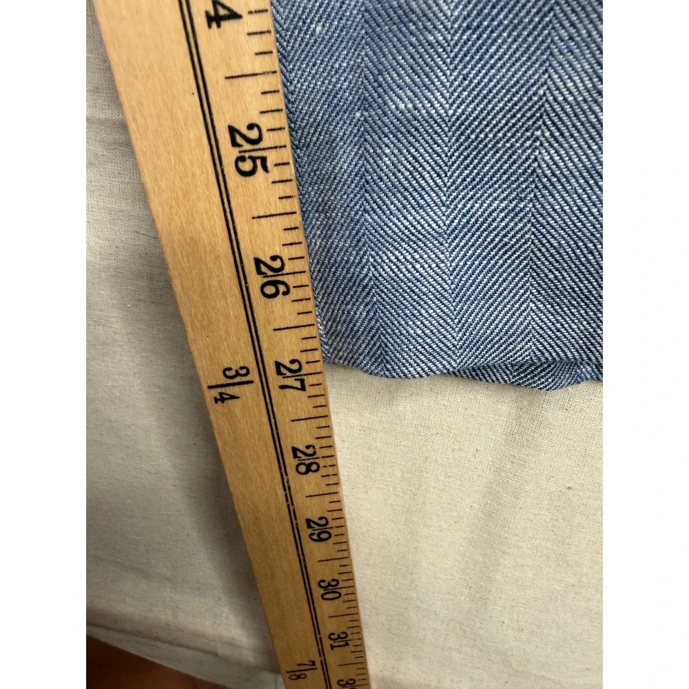 New Express Men's Cropped Removable Belt‎ High Rise Paper bag Pants Size 30 x 32